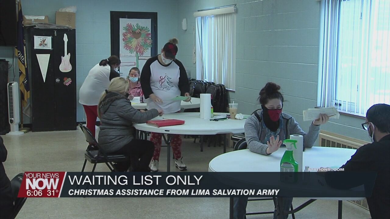 Lima Salvation Army closes Christmas Assistance Sign Up, only waiting list spots remain